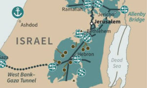 Peta Palestina Versi Trump