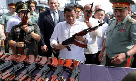 Rusia Sumbangkan Ribuan Senjata ke Filipina