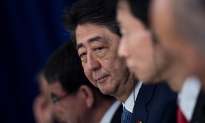 Perdana Menteri Jepang Shinzo Abe telah menyebut prospek Korea Utara yang berkemampuan nuklir 'tidak dapat diterima' dan mengatakan bahwa situasi keamanan yang dihadapi negaranya adalah yang paling parah sejak Perang Dunia Kedua.