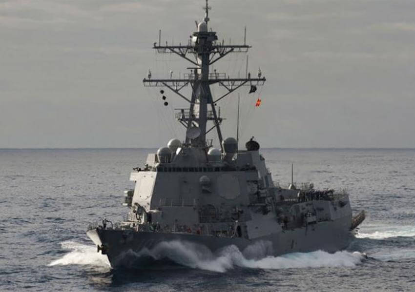 Menentang China, Angkatan Laut Amerika Kirim 2 Kapal Melalui Selat Taiwan