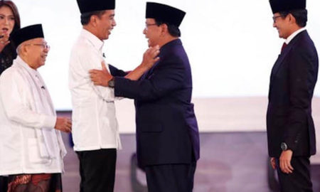 Debat Pilpres 2019: Jokowi-Prabowo Gagal Tunjukkan Komitmen Berantas Korupsi