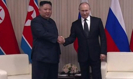 KTT Pertama di Vladivostok, Putin dan Kim Berjanji Perkuat Kerja Sama