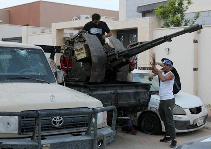 Pertermpuran di Libya