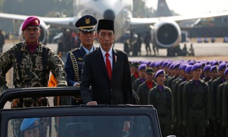 [Berita Foto] Pawai Alutsista dan Pasukan Pertahanan di Hari Ulang Tahun ke-74 TNI