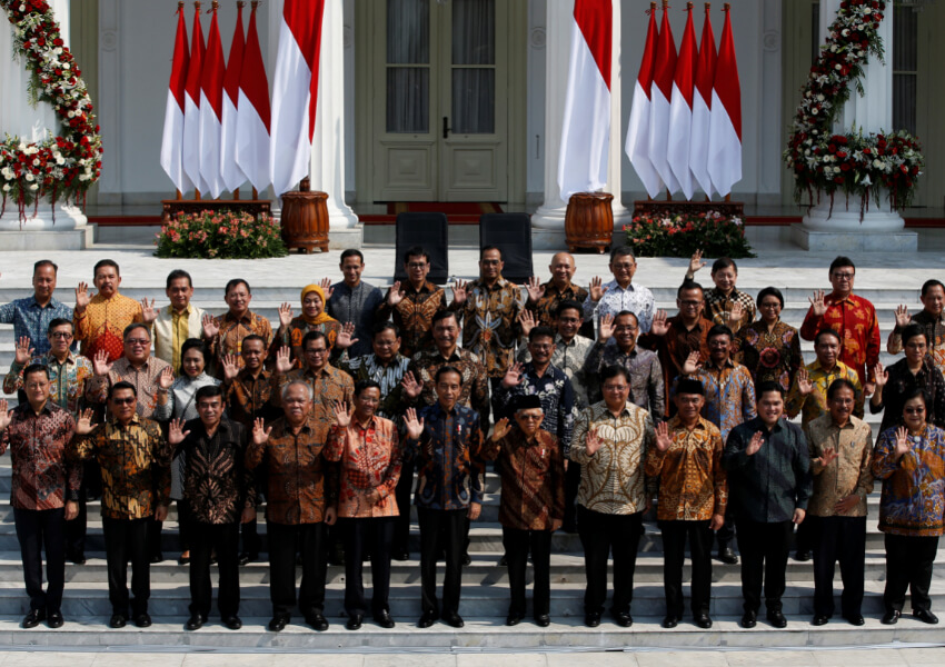 Berikut Sederet Nama Baru dan Lama dalam Kabinet Indonesia Maju