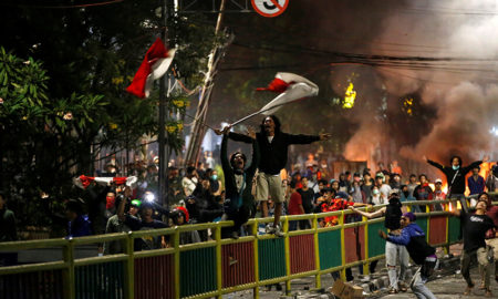 DPR Dilantik, Demo Mahasiswa Terus Berlanjut