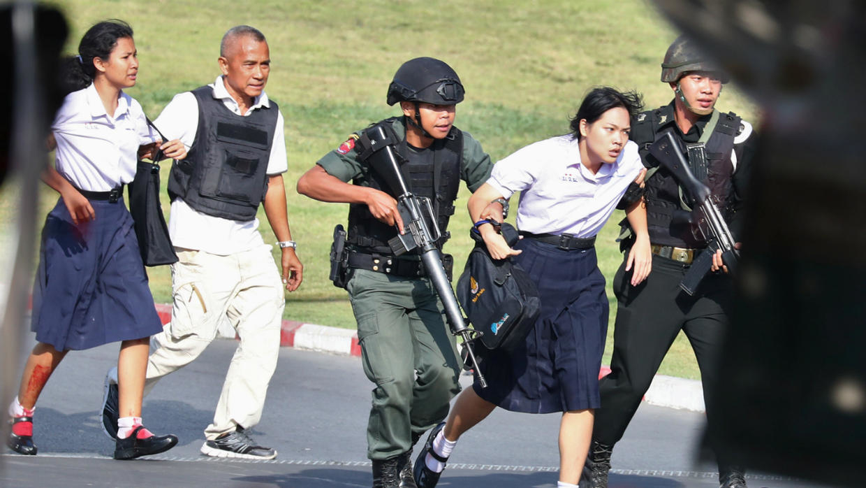 Penembakan Thailand oleh Tentara Berlangsung 18 Jam