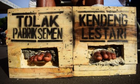 Jatuh Bangun Petani Tolak Pabrik Semen Kendeng