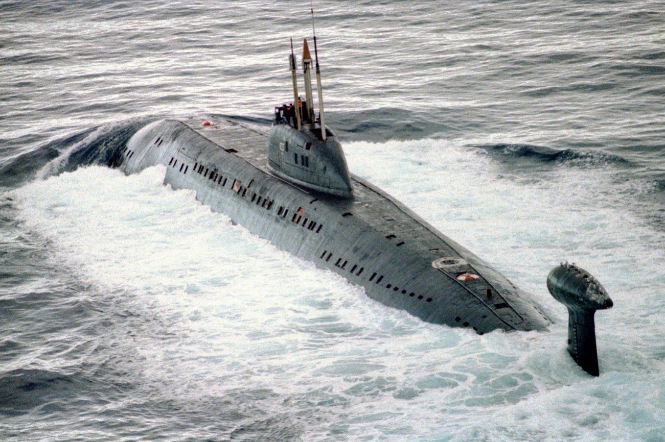 Kapal Selam Nuklir Rusia